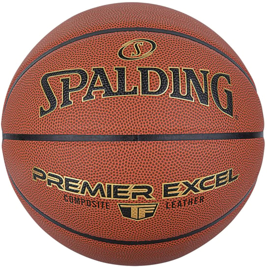 Spalding Premier Excel In/Out Ball 76933Z, unisex, piłki do koszykówki, Pomarańczowe Spalding