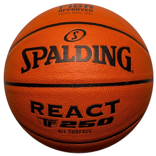 Spalding React TF-250
 Ball 76968Z unisex piłka do koszykówki pomarańczowa Spalding