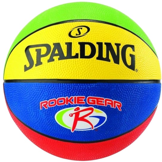 Spalding Rookie Gear Ball 84395Z, unisex, piłki do koszykówki, Żółte Spalding