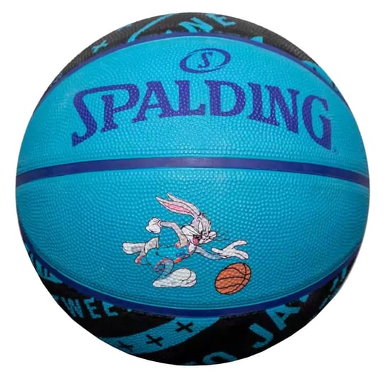 Spalding Space Jam Tune Squad Bugs Ball 84605Z, unisex, piłki do koszykówki, Niebieskie Spalding