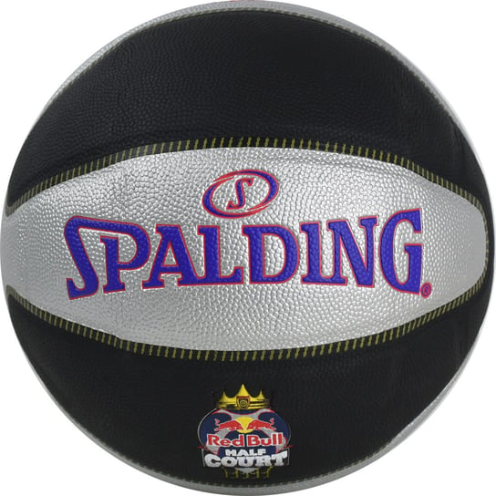 Spalding Tf-33 Red Bull Half Court Ball 76863Z, Piłka Do Koszykówki Czarna Spalding