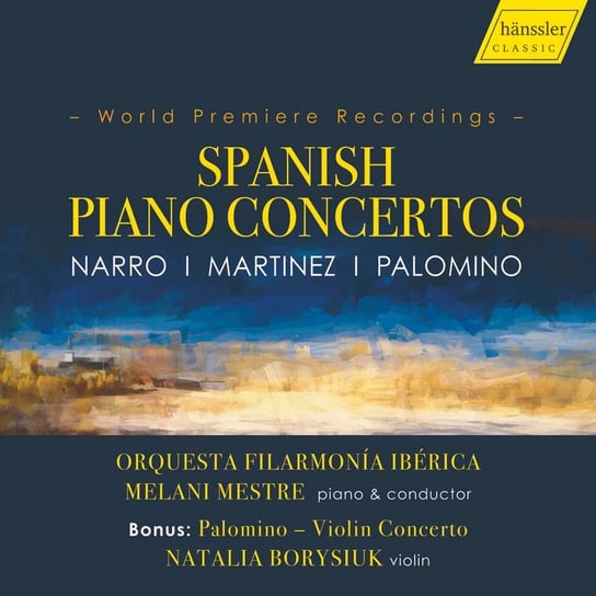 Spanish Piano Concertos Mestre Melani, Borysiuk Natalia
