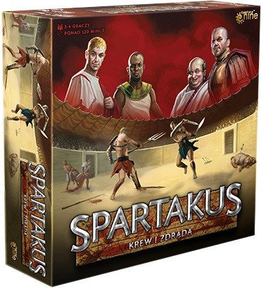 Spartakus: Krew i zdrada (druga edycja), gra planszowa,Rebel Rebel