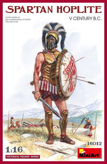 Spartan Hoplite V Century B.C. 1:16 MiniArt 16012 MiniArt