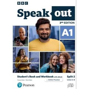 Speakout. Student's Book and Workbook with eBook and Online Practice. A1. Split 2 Eales Frances, Oakes Steve