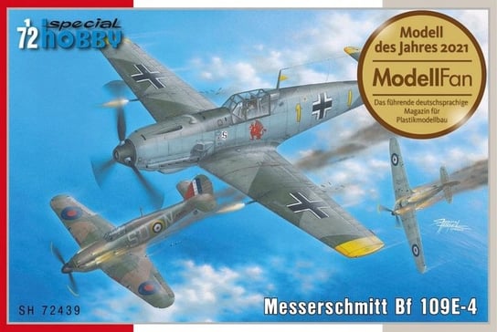 SPECIAL HOBBY 72439 Samolot Messerschmitt BF 109E-4 1:72 Inna marka