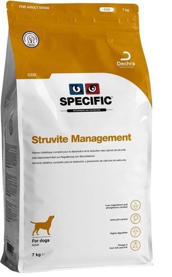SPECIFIC CCD Struvite Management 7kg karma lecznicza dla psów dorosłych Dechra