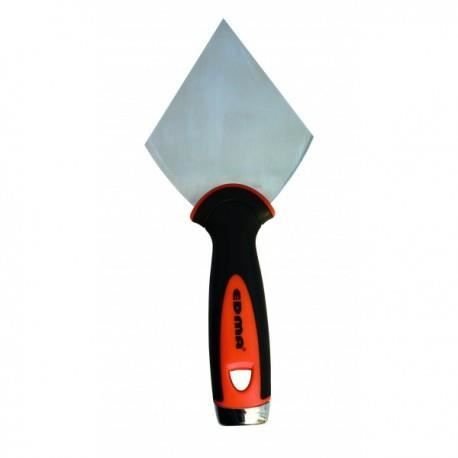 Specjalny nóż kątowy do tynkowania - EDMA - 90mm x 90mm - Rękojeść dwumateriałowa - Ostrze ze stali nierdzewnej polerowanej Inna marka