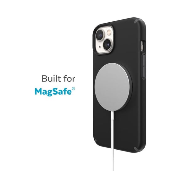 Speck CandyShell Pro + MagSafe - Etui iPhone 14 Plus z powłoką MICROBAN (Black / Slate Grey) Speck