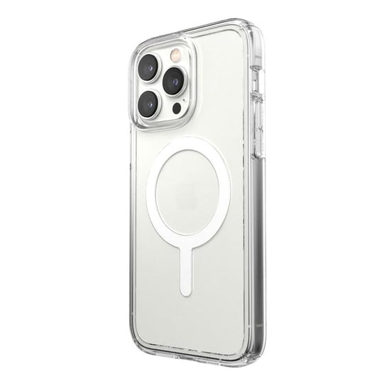 Speck Gemshell + MagSafe - Etui do iPhone 14 Pro Max z połowką MICROBAN (Clear) Speck