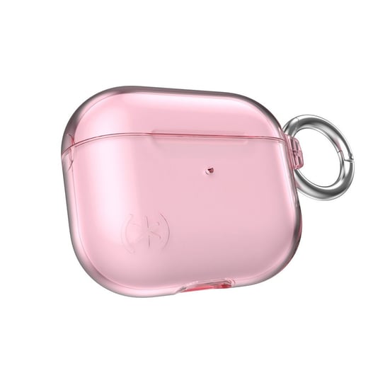 Speck Presidio Clear - Etui Apple AirPods 3 z ochroną antybakteryjną Microban (Icy Pink) Forcetop