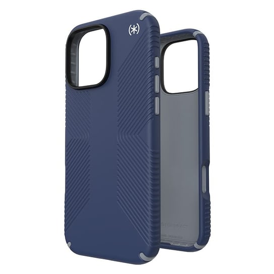 Speck Presidio2 Grip - Etui iPhone 16 Pro Max (Coastal Blue / Dust Grey / White) Speck