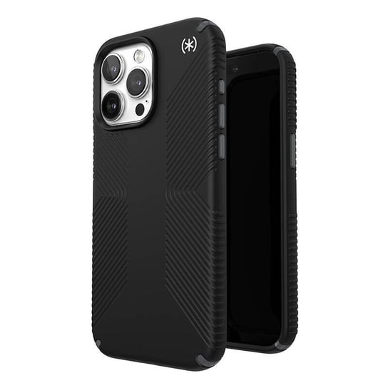 Speck Presidio2 Grip Magsafe - Etui iPhone 15 Pro Max (Black / Slate Grey / White) Speck