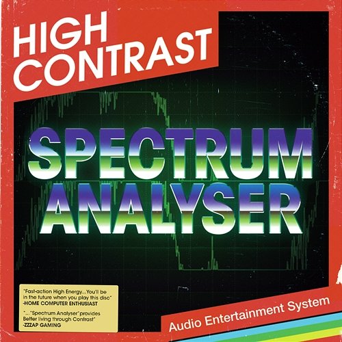 Spectrum Analyser High Contrast