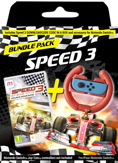 Speed 3 Grand Prix Bundle, gra + kierownica, Nintendo Switch Inny producent