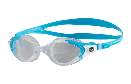Speedo, Okulary do pływania, Speedo Futura BioFUSE Flexiseal Female Turquise Clear 811312C105, błękitny Speedo