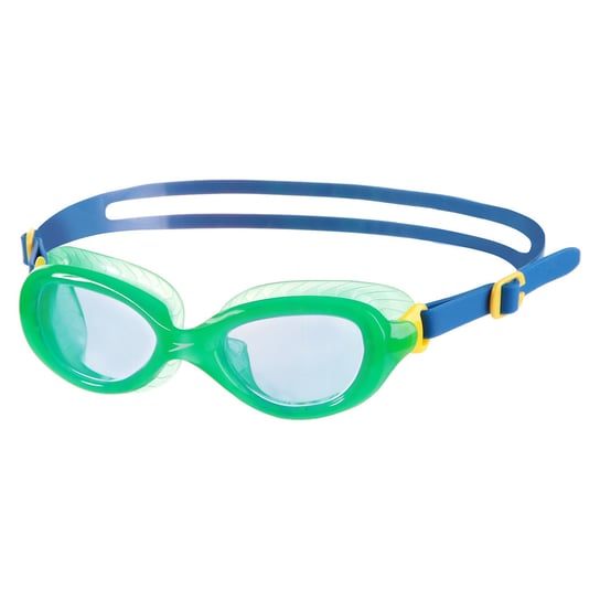 Speedo, Okulary do pływania, Speedo Futura Classic junior green-blue 8109008061, niebieski Speedo