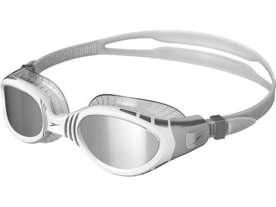 Speedo, Okulary pływackie, Futura Biofuse Flexiseal Mirror, biały Speedo