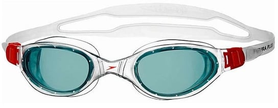 Speedo, Okulary pływackie, Futura Plus, czerwono-biały Speedo