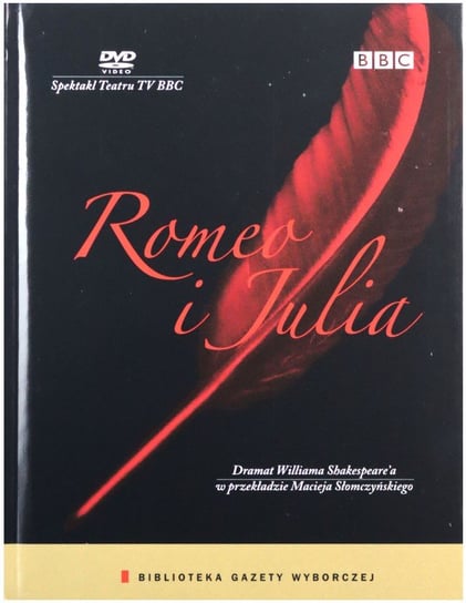 Spektakl Teatru TV: Romeo i Julia (BBC) (booklet) Rakoff Alvin