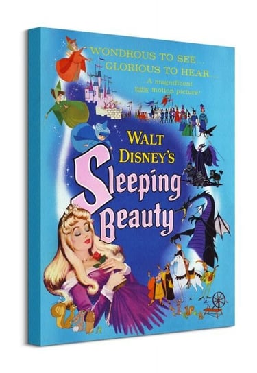 Śpiąca Królewna - obraz na płótnie Disney