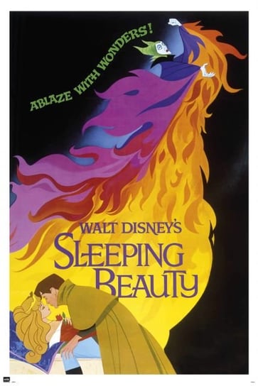Śpiąca Królewna - plakat z bajki 61x91,5 cm Disney