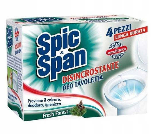 Spic & Span Deo Fresh Forest Kostka WC 4 szt. Inny producent