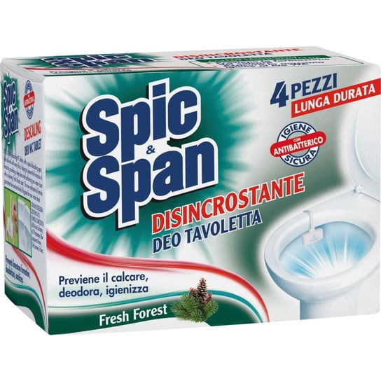 Spic&Span kostka WC odkamienianie 4sztuki Spic&Span