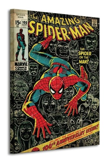Spider-Man 100th Anniversary - obraz na płótnie Marvel