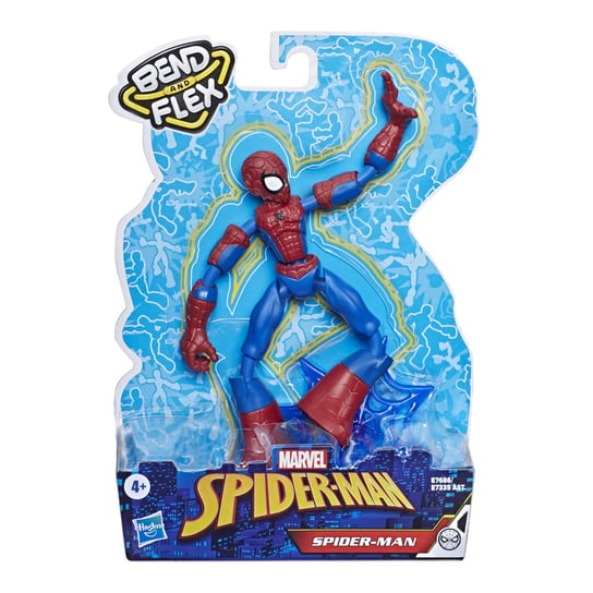 Spider-man, figurka kolekcjonerska Bend And Flex Spiderman Hasbro