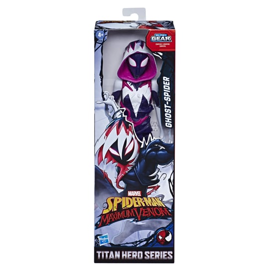 Spider-man, figurka kolekcjonerska Max Venom Titan Ghost Spider Hasbro