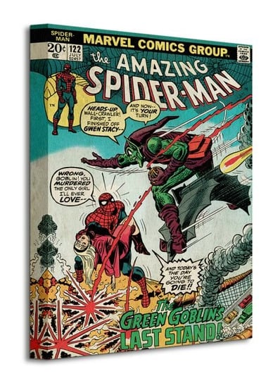Spider-Man Green Goblin - obraz na płótnie Marvel