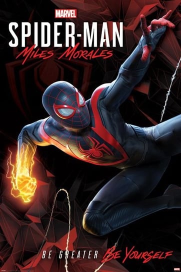 Spider-Man Miles Morales Cybernetic Swing - plakat 61x91,5 cm Spider-Man