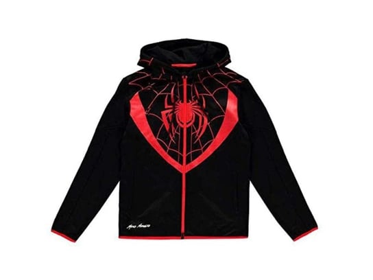 Spider-Man - Miles Morales - Nowy garnitur - Bluza z kapturem (XL) Czarna Inna marka