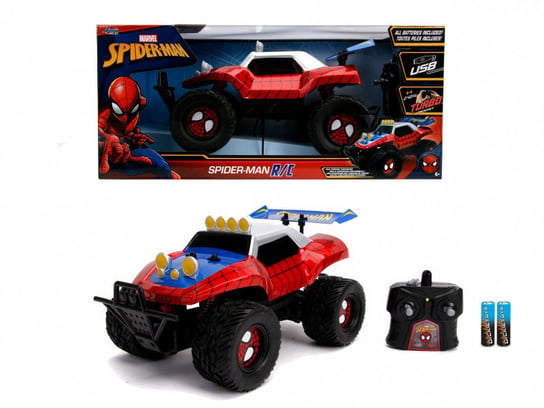 Spider Man, pojazd RC Buggy 1/14 Jada