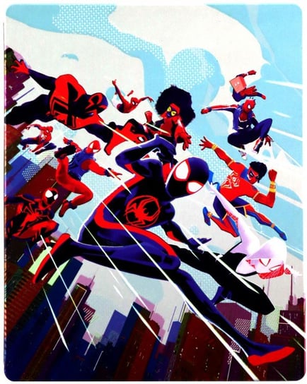 Spider-Man: Poprzez multiwersum (steelbook) Santos Joaquim Dos, Powers Kemp