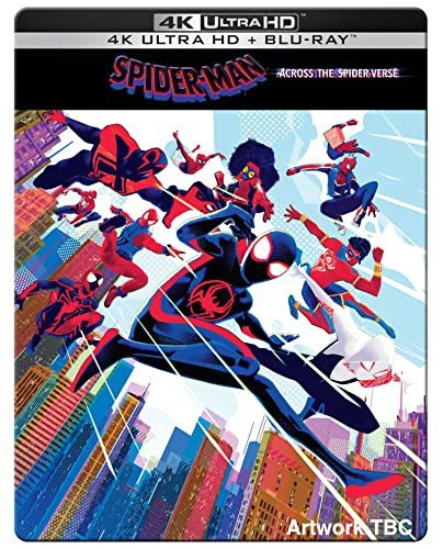 Spider-Man: Poprzez multiwersum (steelbook) Powers Kemp, Santos Joaquim Dos