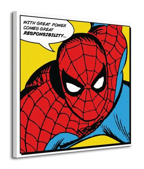 Spider-man Quote - obraz na płótnie Marvel
