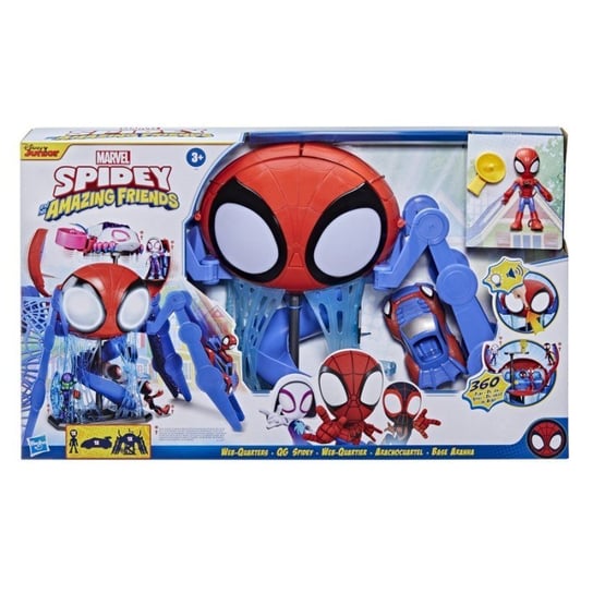 Spider-Man, Spidey I Przyjaciele Siedziba Główna Bohaterów, F1461 Hasbro