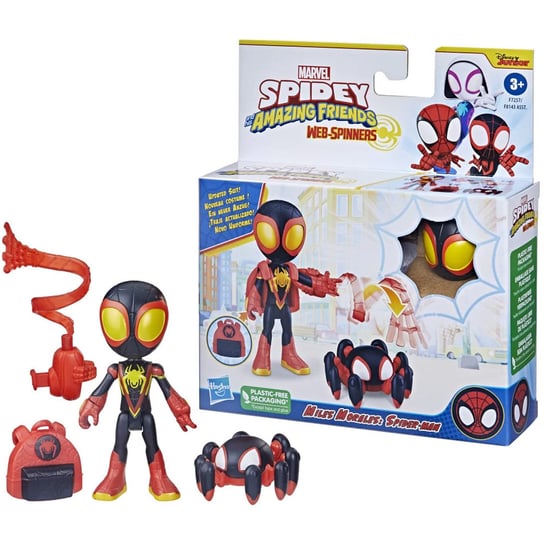 Spider-Man, Spidey i Super-Kumple Figurka z Akcesoriami - Miles, F7257 Spider-Man