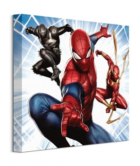 Spider-Man Trio - obraz na płótnie Spider-Man
