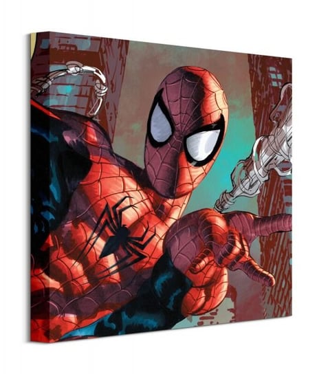 Spider-Man Web Sling Close Up - obraz na płótnie Spider-Man