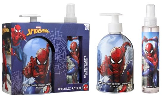 Spider Man zestaw mydło w płynie + mgiełka do ciała, 1 szt. Inna marka