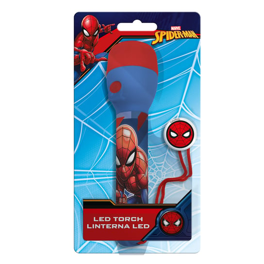 Spiderman, duża Latarka LED Kids Licensing