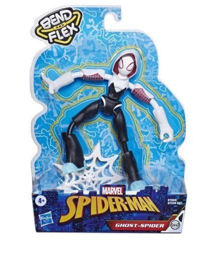 Spiderman, figurka Bend And Flex Ghost Spider Hasbro