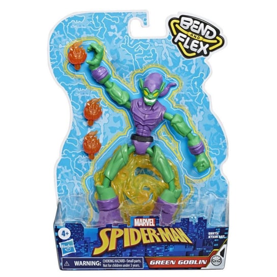 Spiderman, figurka Bend And Flex Green Goblin Hasbro