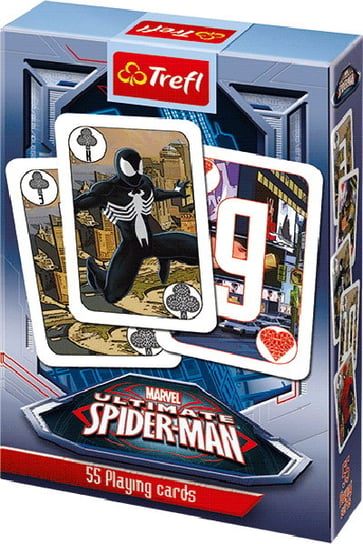 Spiderman, karty, Trefl, 55 szt. Trefl