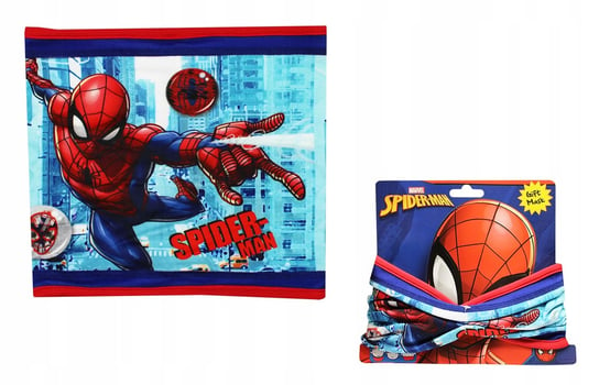 Spiderman Komin Szalik Dla Chłopca Ciepły Marvel Sun City