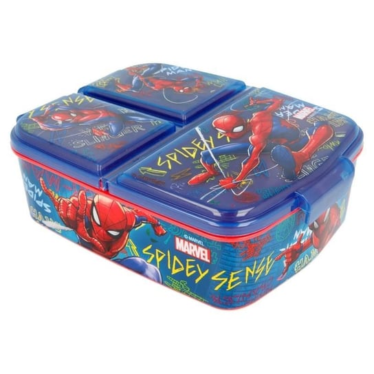 Spiderman - Lunchbox z przedziałkami Spider-Man
