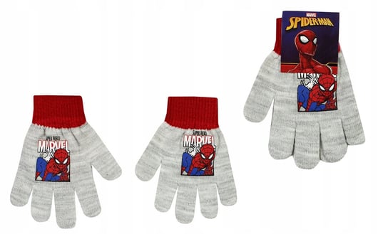 Spiderman Marvel Rękawiczki Chłopięce Dla Dziecka Ciepłe Zimowe Sun City